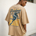 Sand VOLTAGE Oversize T-shirt